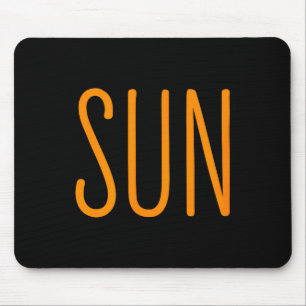 Schattig Ons Zonne-eclips Zon Koppels Muismat