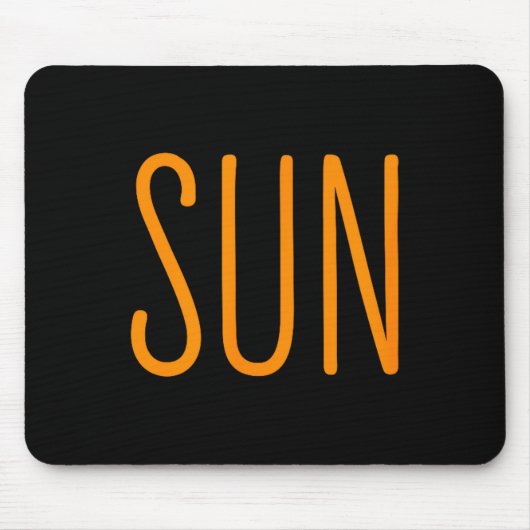 Schattig Ons Zonne-eclips Zon Koppels Muismat (Voorkant)
