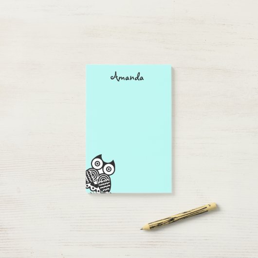 schattig ontwerp aangepast artikel post-it® notes (Op bureau)