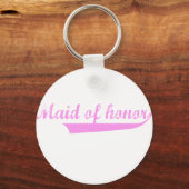 schattig ontwerp "Maid of Honor" Sleutelhanger (Voorkant)