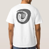 Schattig ontwerp tekst Mijn vader staat op het pun T-shirt (Achterkant)