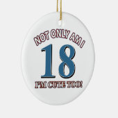 schattig ontwerp van 18 jaar oud keramisch ornament (Rechts)