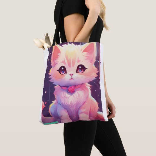 Schattig ontwerp van de kattenzak tote bag (Dichtbij)