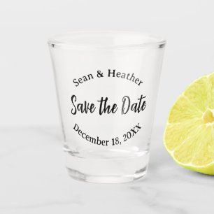 SCHATTIG! 💒 Op maat gemaakte trouwshotglas –Save Shot Glas