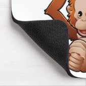 schattig Orangutan Muismat (Hoek)