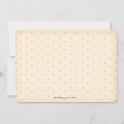 schattig ornament bauble, feestdag uitnodiging (Achterkant)