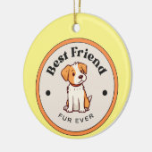 SCHATTIG! Ornament - Beste Vriendin Bont Ooit - Pu (Links)