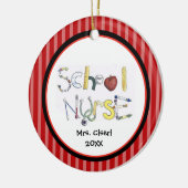 Schattig Ornament voor schoolverpleegkunde (Links)