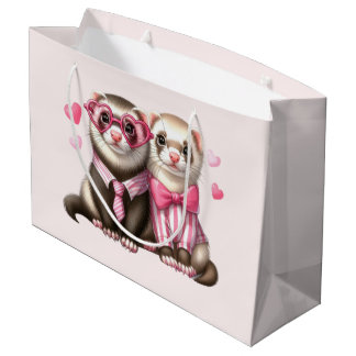 Schattig Otterkoppel Verliefd Groot Cadeauzakje