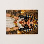 Schattig Oud-Egyptisch Cartoontje Legpuzzel (Horizontaal)