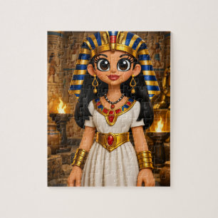 Schattig Oud-Egyptisch Cartoontje Legpuzzel
