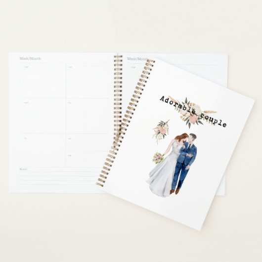Schattig paar planner (Display)