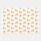 Schattig paard  inpakpapier vel (Voorkant 3)