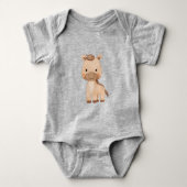 Schattig paard  romper (Voorkant)