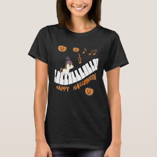 Schattig paardenveulen wenst Prettig Halloween T-shirt