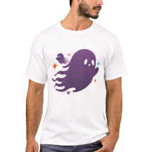 Schattig Paars Geesten Duo – Whimsicale Halloween