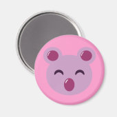 Schattig Paarse Koala Beer Magneet (Voorkant / Achterkant)