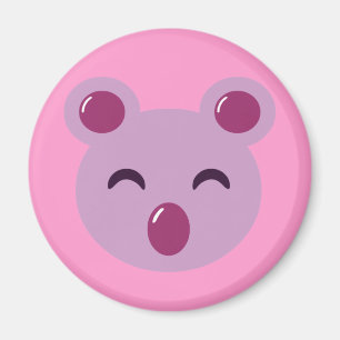 Schattig Paarse Koala Beer Magneet