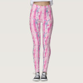 Schattig paasbundelpatroon | Leggings (Voorkant)