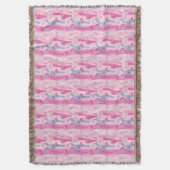 Schattig paasbundelpatroon | Throw Blanket Deken (Voorkant Verticaal)
