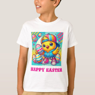 Schattig paashaas T-shirt voor jongens