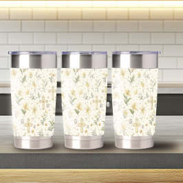 Schattig Paaspatroon 20oz Thermische Tumbler Geïsoleerde Drinkbeker