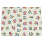 Schattig Pacifier Gender Reopenbaart Baby shower Groot Cadeauzakje (Voorkant)