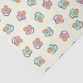 Schattig Pacifier Gender Reopenbaart Baby shower Tissuepapier (Detail)