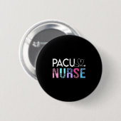 Schattig Pacu Verpleegkundige Crew Post Anesthesie Ronde Button 5,7 Cm (Voorkant /achterkant)
