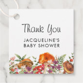 Schattig paddenstoel Baby shower dank u Bedankjes Labels (Voorkant)