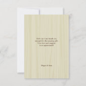 Schattig paddenstoel Baby shower dank u Bedankkaart (Achterkant)