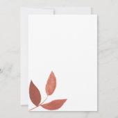 Schattig paddenstoel Baby shower Kaart (Achterkant)