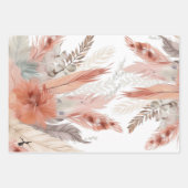 Schattig Pampas gras Inpakpapier Vel (Voorkant)