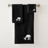 Schattig panda beer bad handdoek (Insitu)