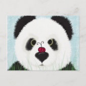 Schattig Panda Beer Briefkaart (Voorkant)