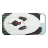 Schattig Panda Beer Case-Mate iPhone Case (Achterkant (Horizontaal))