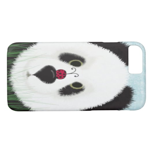 Schattig Panda Beer Case-Mate iPhone Case (Achterkant (Horizontaal))