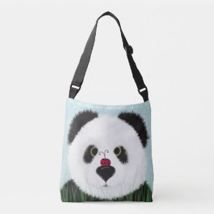 Schattig Panda Beer Crossbody Tas