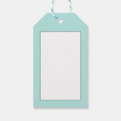 Schattig Panda Beer Dank u voor uw gunst Cadeaulabel (Achterkant)