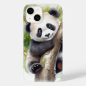 Schattig panda Beer in tree Case-Mate iPhone Case (Achterkant)