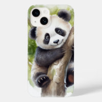 Schattig panda Beer in tree