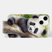 Schattig panda Beer in tree Case-Mate iPhone Case (Achterkant (horizontaal))