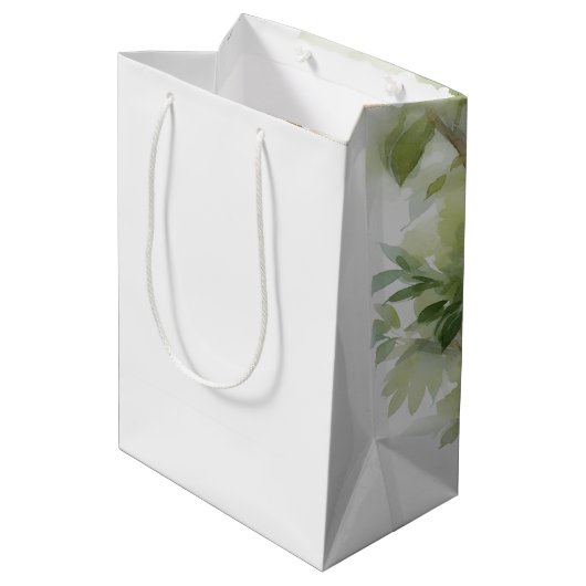 Schattig panda Beer in tree Medium Cadeauzakje (Achterkant Gekanteld)