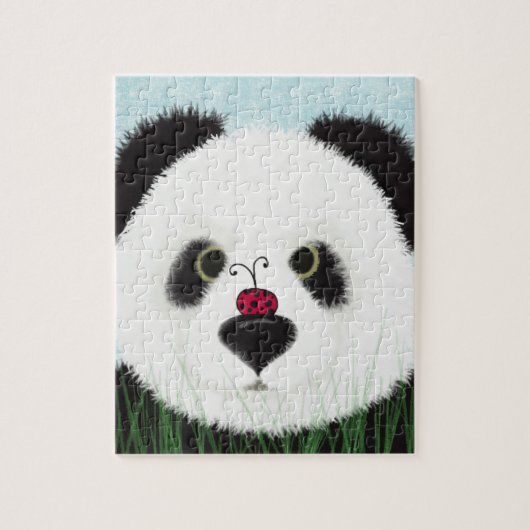 Schattig Panda Beer Legpuzzel (Verticaal)