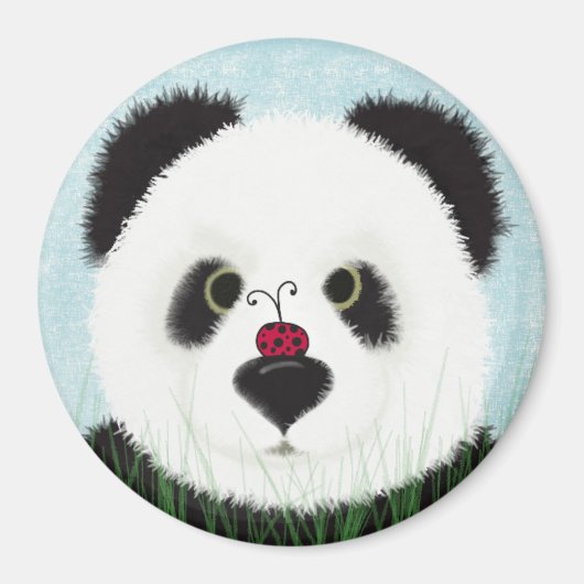 Schattig Panda Beer Magneet (Voorkant)