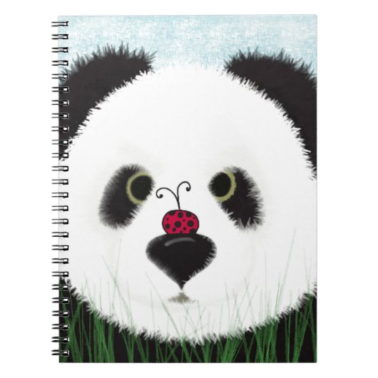 Schattig Panda Beer Notitieboek (Voorkant)