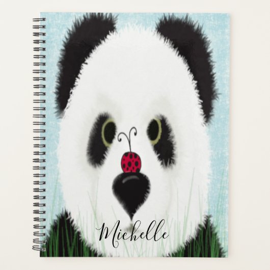 Schattig Panda Beer Planner (Voorkant)