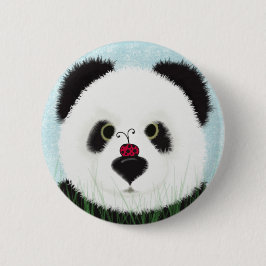 Schattig Panda Beer Ronde Button 5,7 Cm
