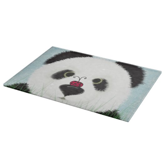 Schattig Panda Beer Snijplank (Hoek)