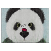 Schattig Panda Beer Snijplank (Voorkant)